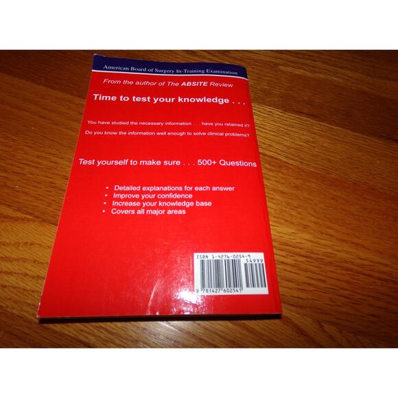 The Practice‎ Absite Question Book Like New - Picture 2 of 2